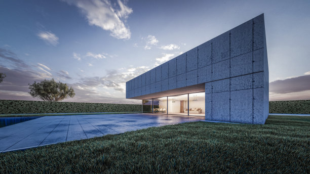 建筑三维效果图图片下载