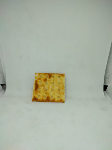 饼干面包是美味的黄色和白色的背景图片下载