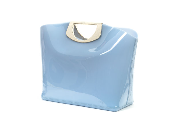 小女人的时尚包孤立在白色背景图片下载