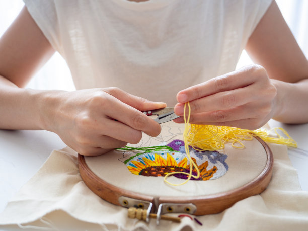 手工刺绣工艺爱好人头大脑心理健康心理精神艺术治疗心理感觉治愈脉轮身体双相障碍插图设计图案纺织工艺品选定重点图片下载