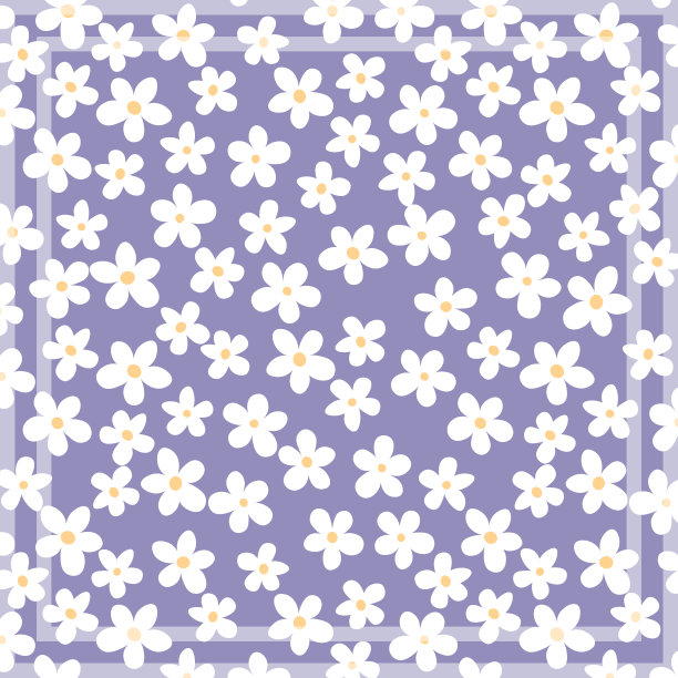 印花手帕，大手帕，围巾，手帕，披肩，颈巾。用于织物、纺织、丝绸制品的带装饰的方格图案。带有抽象花朵的佩斯利矢量。植物的民间窗饰图片下载