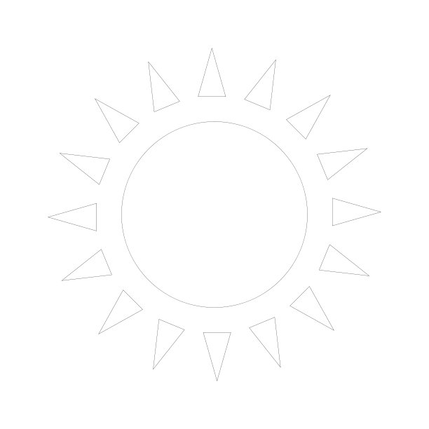 灿烂的太阳，球形太阳图标，卡通文字框，各种圆形语音气泡，对话图片下载