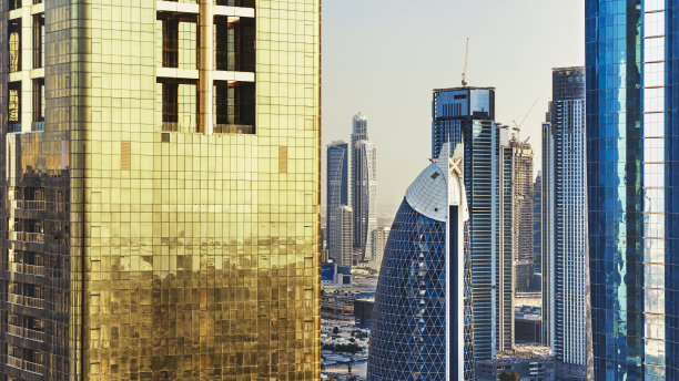 阿联酋迪拜的摩天大楼图片下载