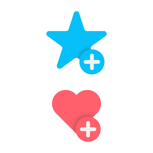 添加到收藏夹图标矢量设计。图片下载