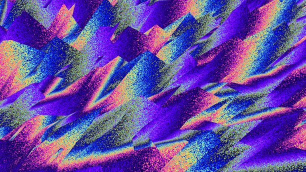 复古的抽象背景。荧光。充满活力的颜色难看的东西。色彩斑斓的噪音。时髦的墙纸。多色。尖锐的形状。未来的设计。超现实主义。的想象力。图片下载