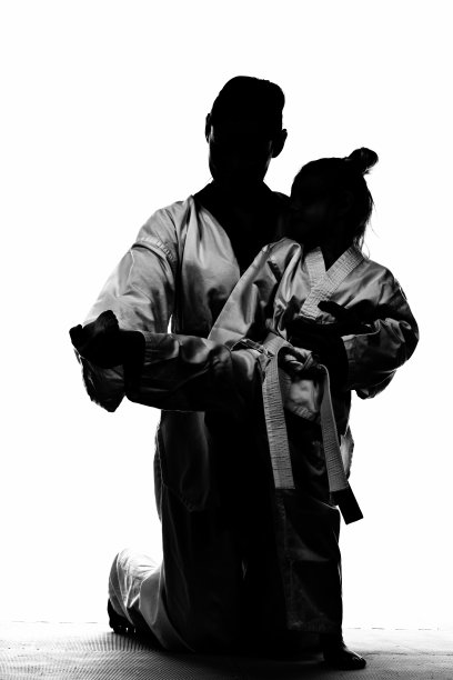 有用的武术教练和学生图片下载