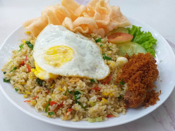 印尼菜-炒饭或炒饭图片下载