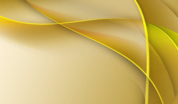 现代抽象的金色米色波浪背景与空间为您的文本。图片下载