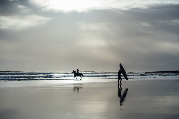海岸边的风景图片下载