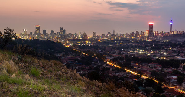 约翰内斯堡的天际线图片下载