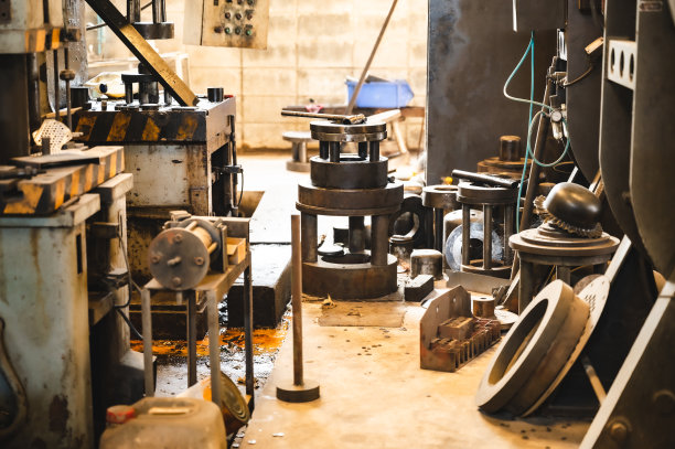 工业工厂机器机器人工具概念，真正制造工程生产工作图片下载