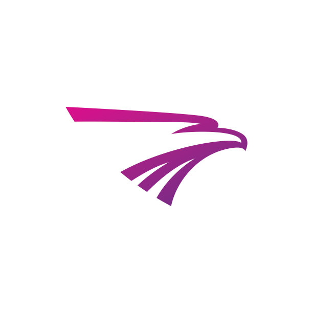 鹰标志图标设计矢量插图图片下载