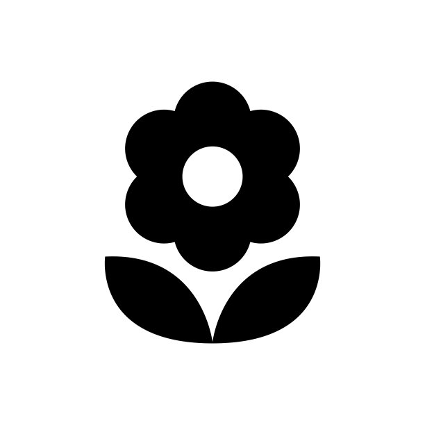 花卉植物图标矢量图片下载