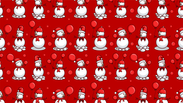 平面设计圣诞图案集合元素图片下载