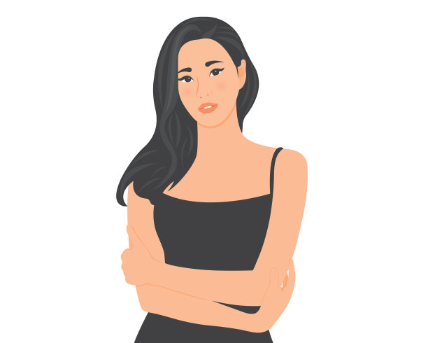 迷人的美丽的女人。图片下载