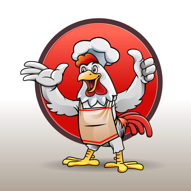 鸡的吉祥物图片下载