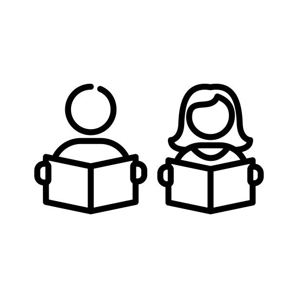 插图矢量图形学生图标模板设计图片下载