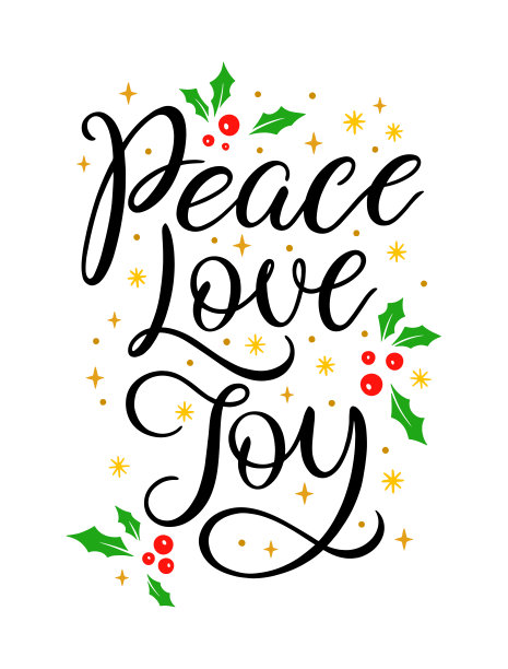 圣诞问候书法图片下载