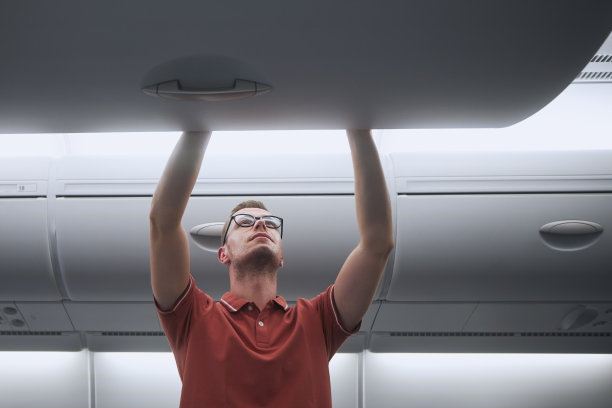 乘飞机旅行的人图片下载