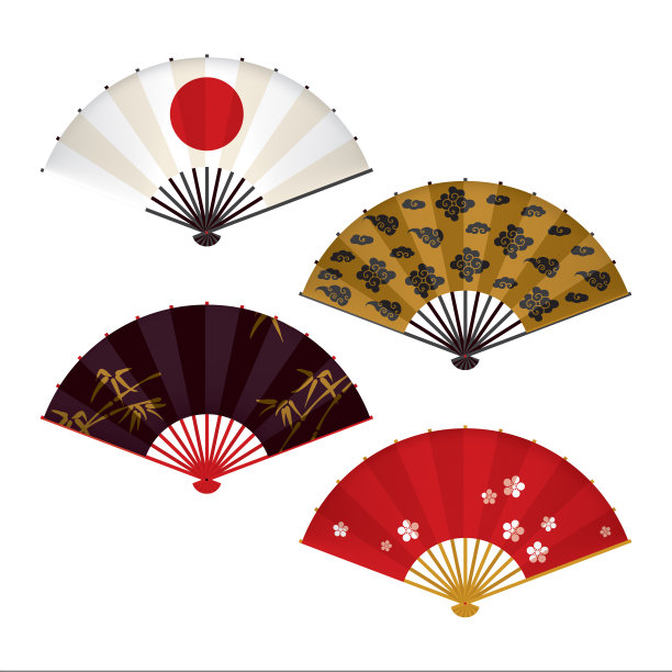 一套日本手扇图片下载