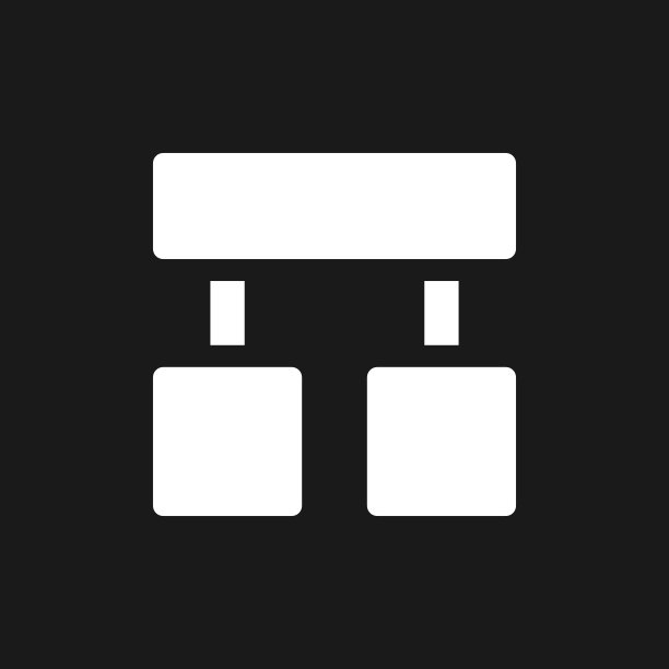 框图像素暗模式雕文ui图标图片下载