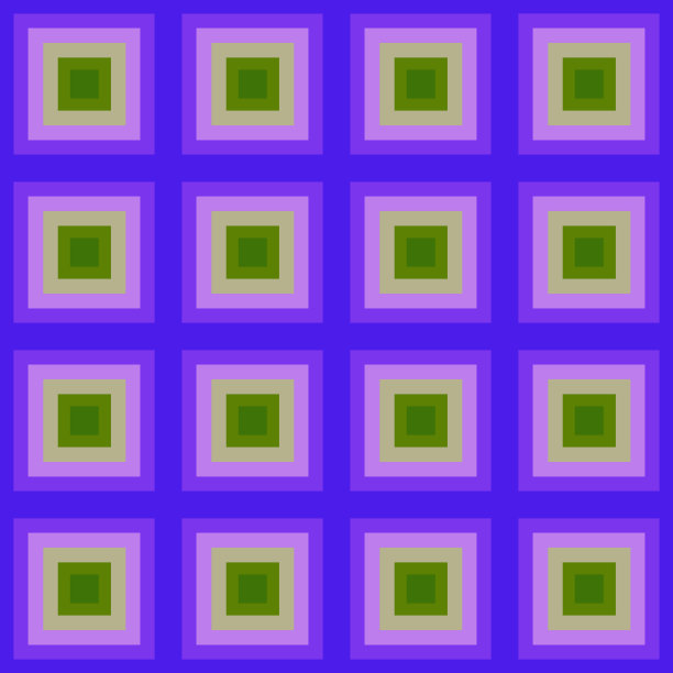 带有70年代和60年代风格的方形复古美学图案图片下载