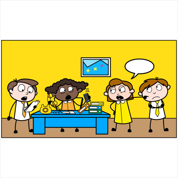 杂乱无章的办公室环境图片下载