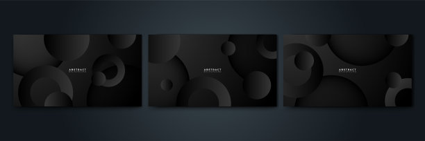 抽象的黑色纹理背景六边形。矢量插图。图片下载