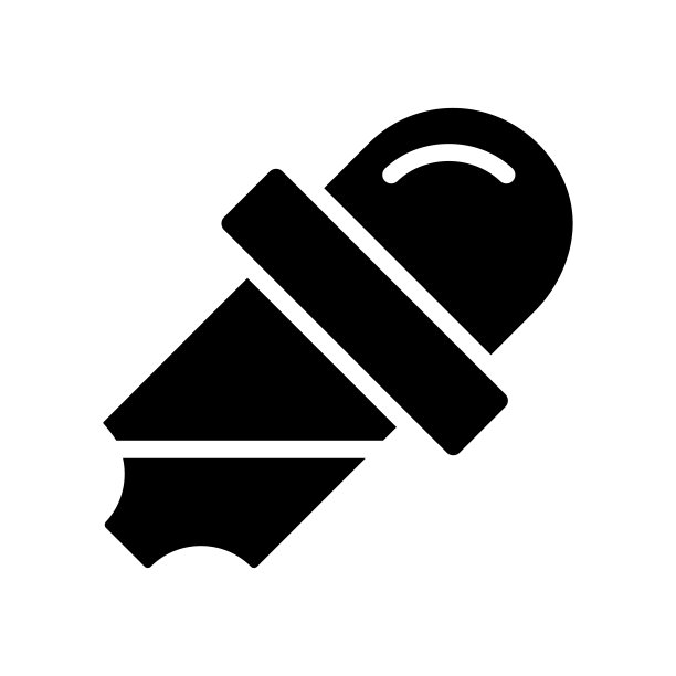 移液管黑色雕文图标图片下载