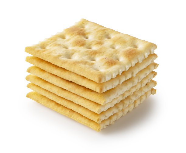 放在白色背景上的饼干。图片下载