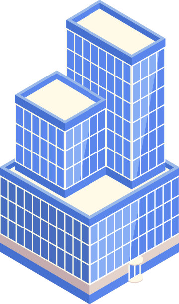 现代建筑图标图片下载