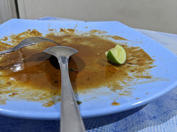 印度尼西亚传统面条的特写照片图片下载