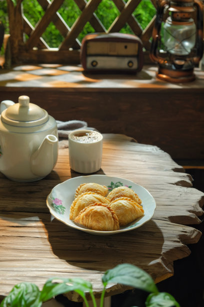 咖喱泡芙图片下载