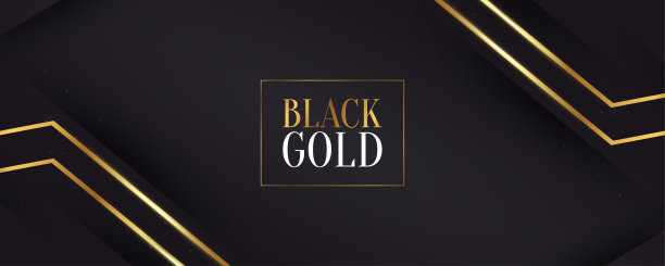 奢华的黑色和金色背景剪纸风格与闪光和光效果。高级黑色和金色背景的奖项，提名，仪式，正式邀请或证书设计图片下载
