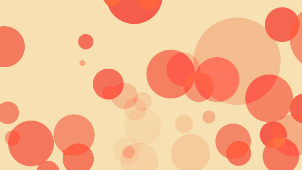 彩色背景上冒泡的圆圈的图像图片下载
