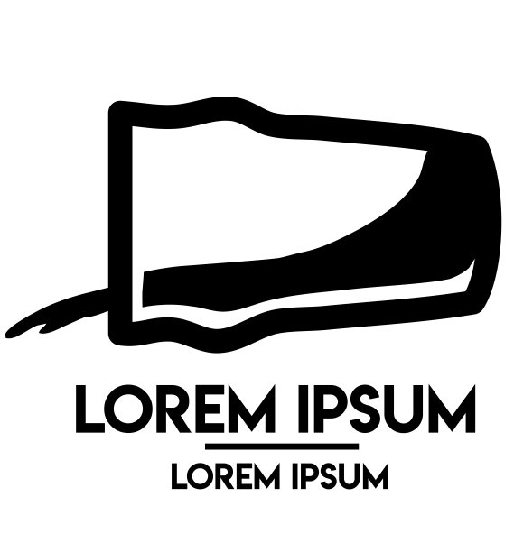 黑色啤酒瓶玻璃。标志设计图片下载