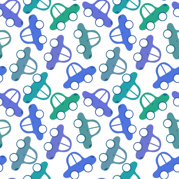 汽车玩具无缝花纹用于面料和纺织品以及包装和纺织品图片下载