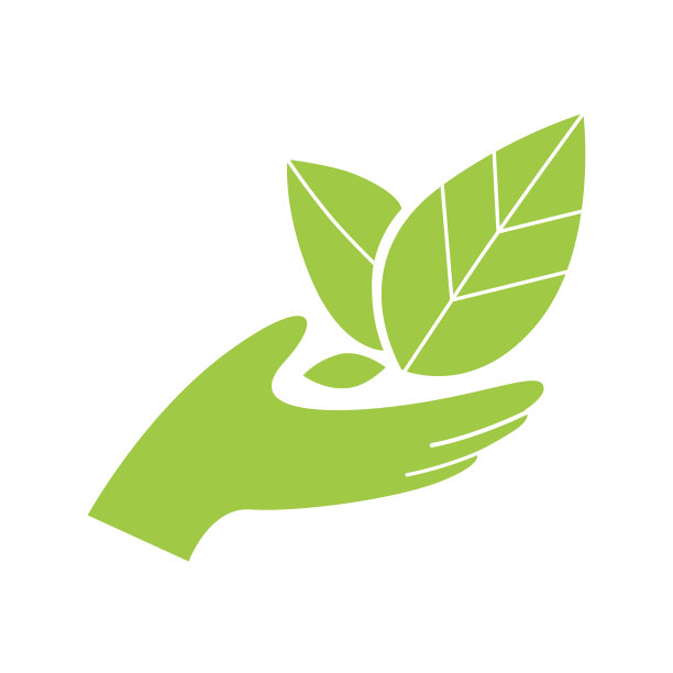 生态标志。环保隔离标志。向量图片下载