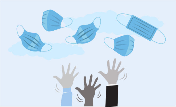 手扔口罩图片下载