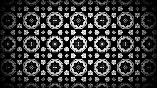 像曼荼罗或万花筒一样图案重复的图像图片下载