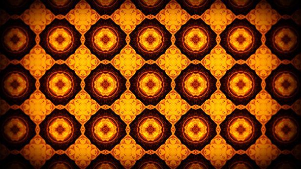 像曼荼罗或万花筒一样图案重复的图像图片下载