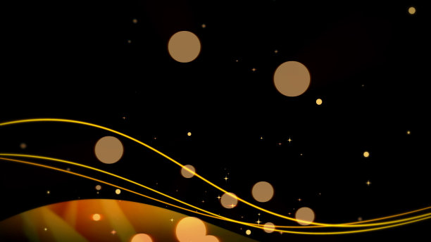 黑色背景上的晃动线条动画图片下载