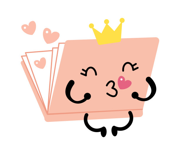 公主漫画书。教育图标。矢量图图片下载