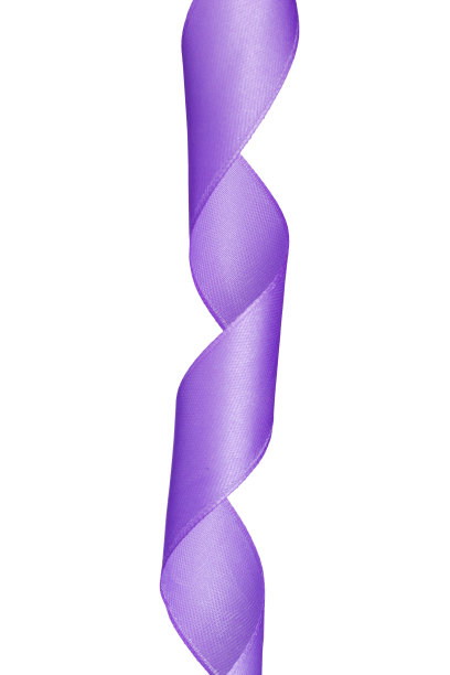 紫色缎带孤立的白色背景图片下载
