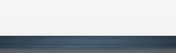 深蓝色的石头台面在白色的全景背景，宣传网页模板-矢量图片下载