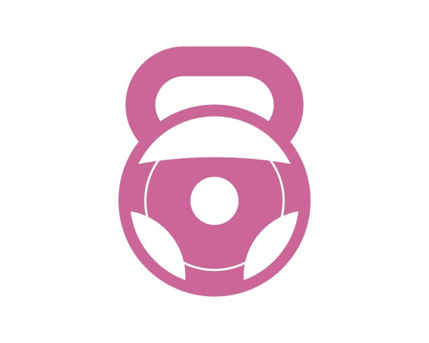 里面有方向盘的哑铃图片下载