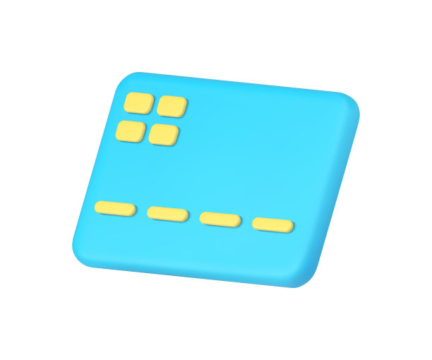 塑料信用卡借记卡数字支付转账金融银行设备3d图标矢量图片下载