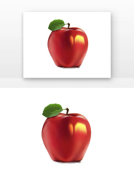 红色平安果图片下载