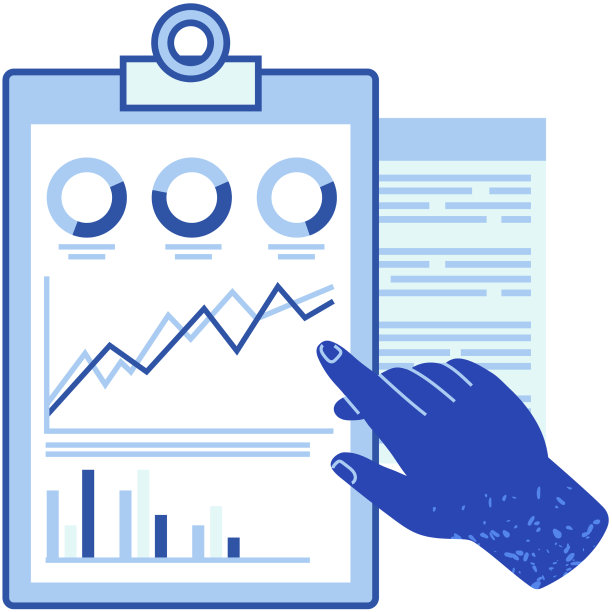 市场图表图形化信息可视化图片下载