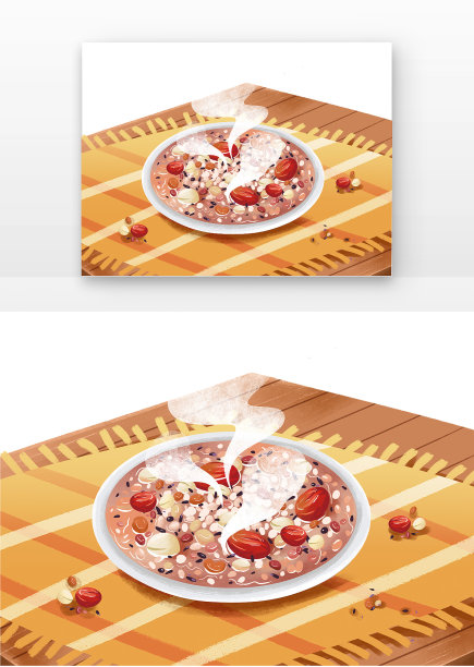 腊八粥红枣红豆莲子图片下载